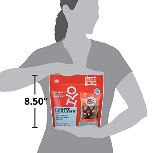 Heart Healthy Mix delivers 4g of plant-based protein per bag.