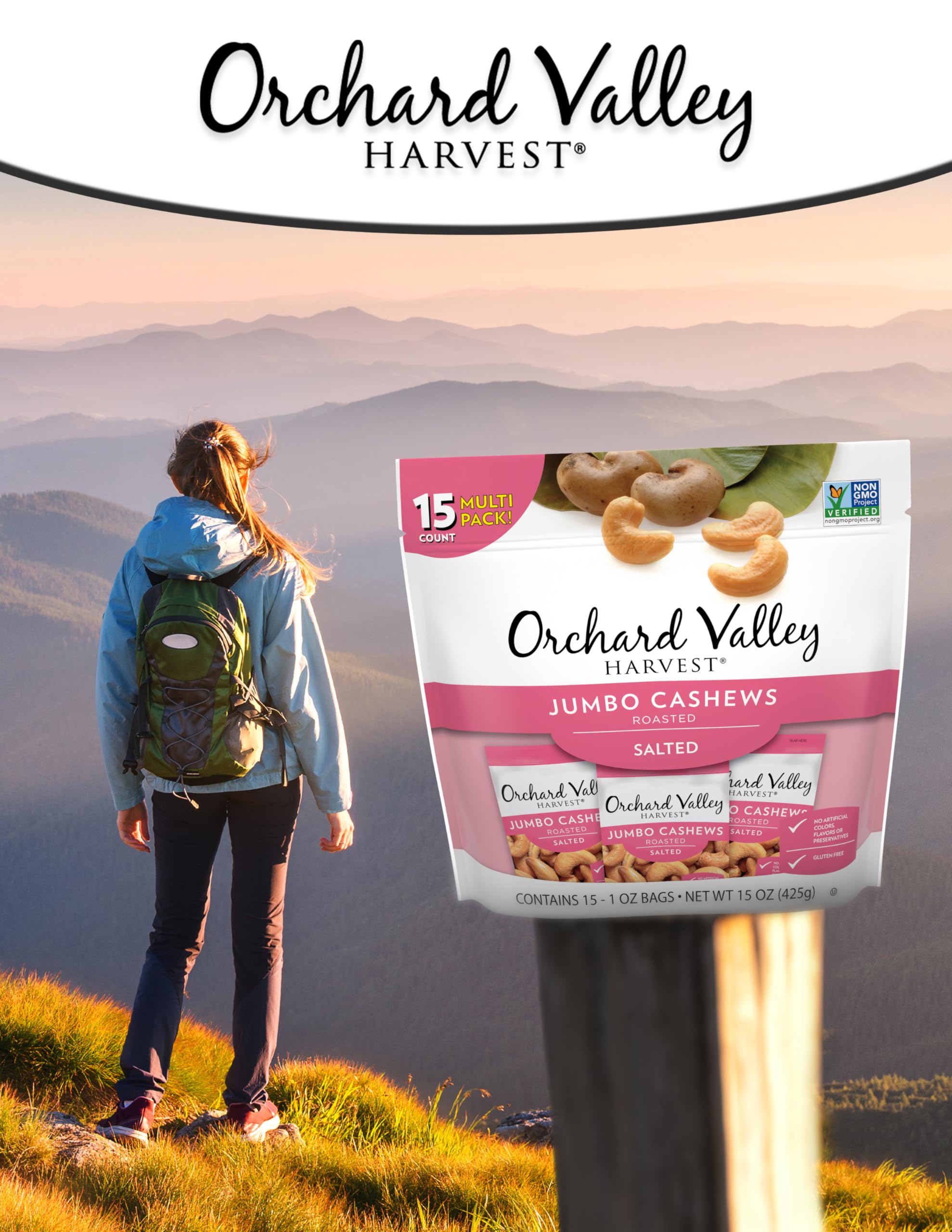 Orchard Valley Harvest on-the-go snack idea for travel and workouts