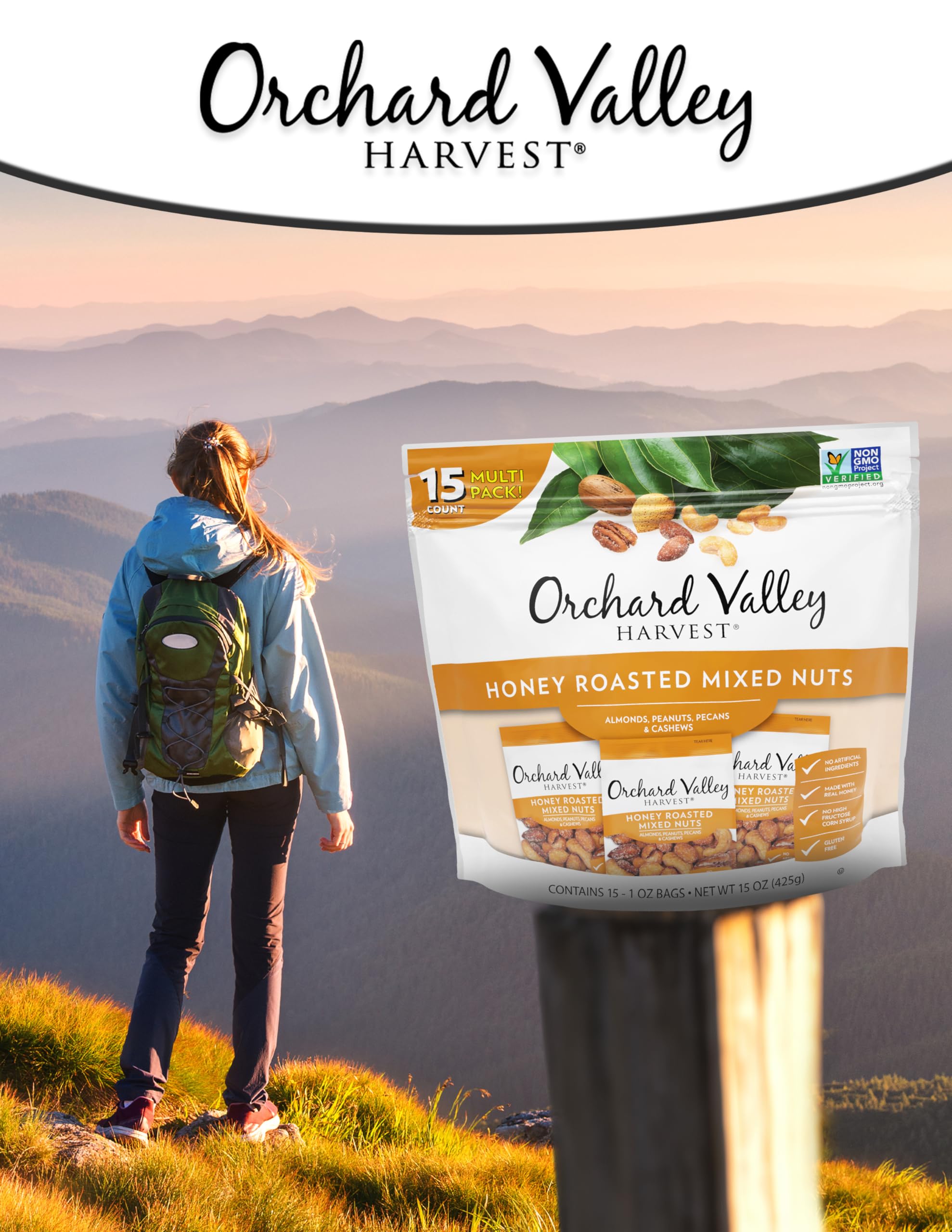 Orchard Valley Harvest on-the-go snack packs offer convenient portions