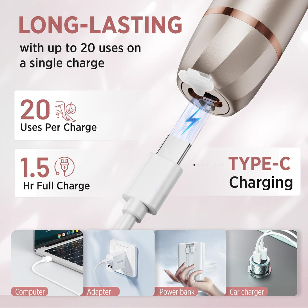 Orchrose travel-lock and compact design for safe travel.