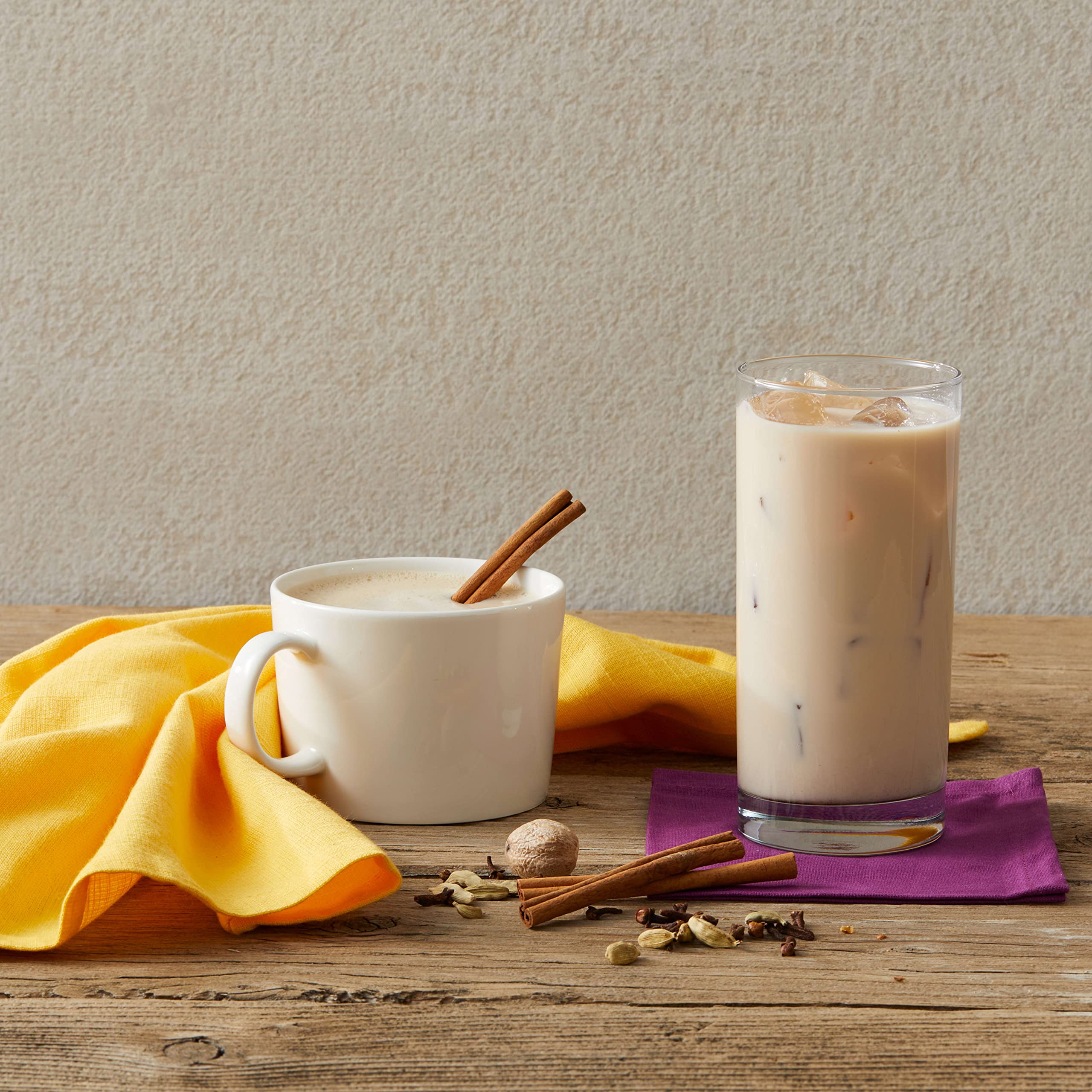 Oregon Chai Original Chai Concentrate sustainably sourced ingredients for planet-friendly sipping.