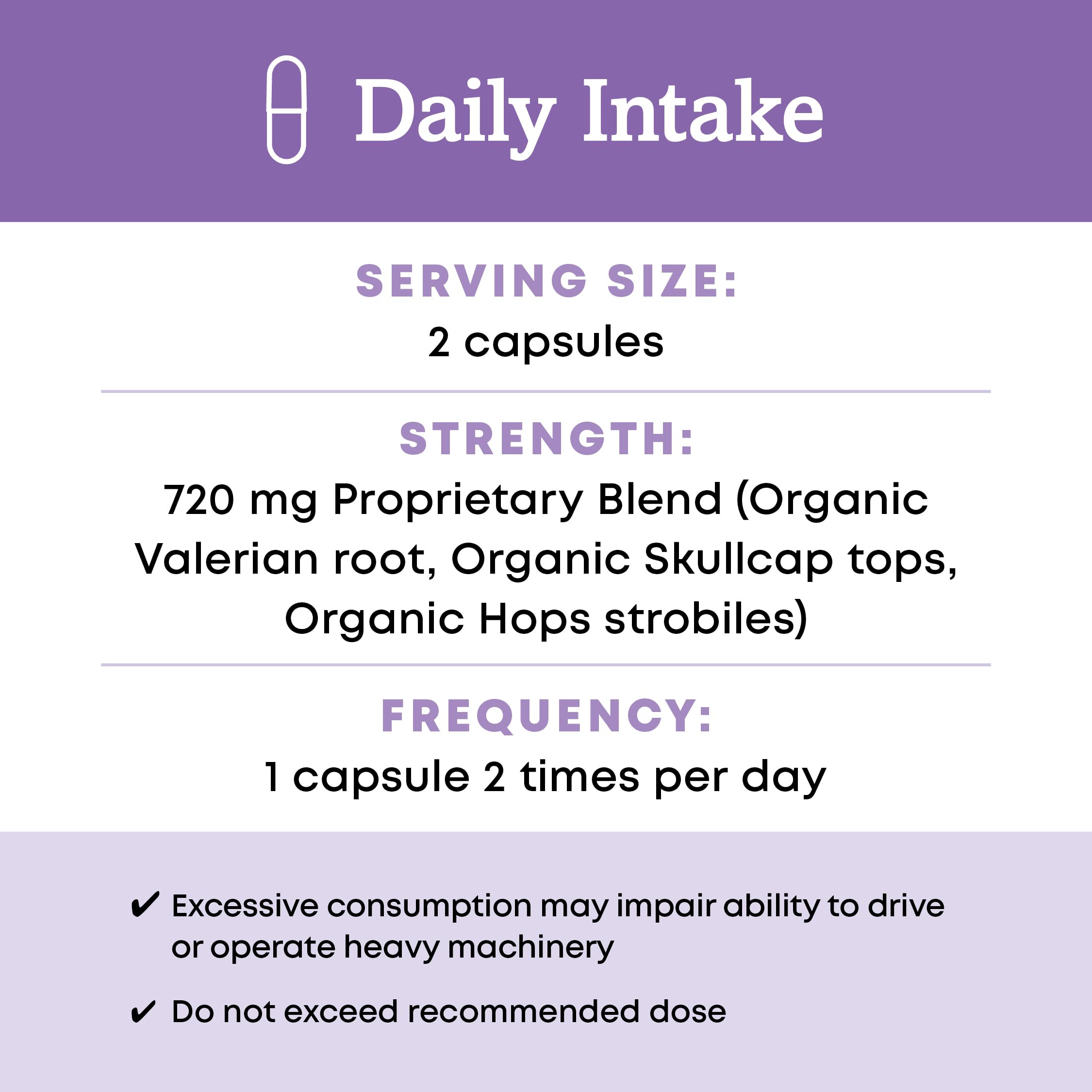 Allergen-free badge communicates gluten, dairy, and soy absence.