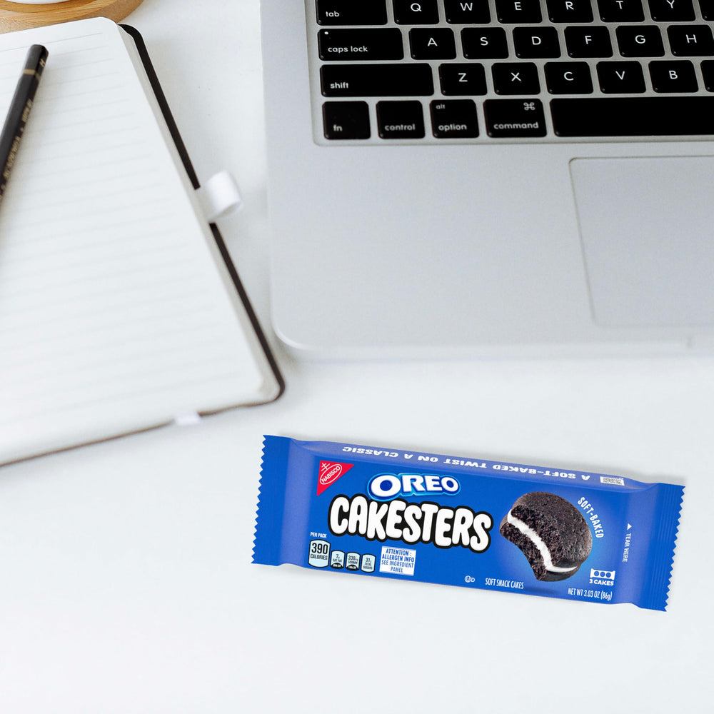 OREO Cakesters lunchbox-friendly treat for kids and adults.