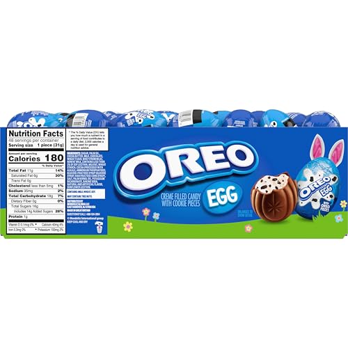 OREO Creme Filled Easter Eggs in a festive basket, ideal for gifting
