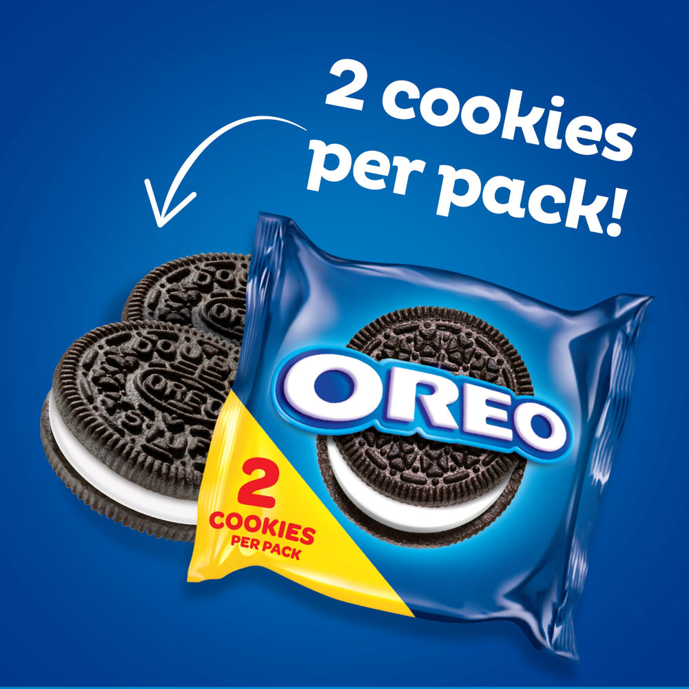 OREO creme filling close-up showing original flavor.