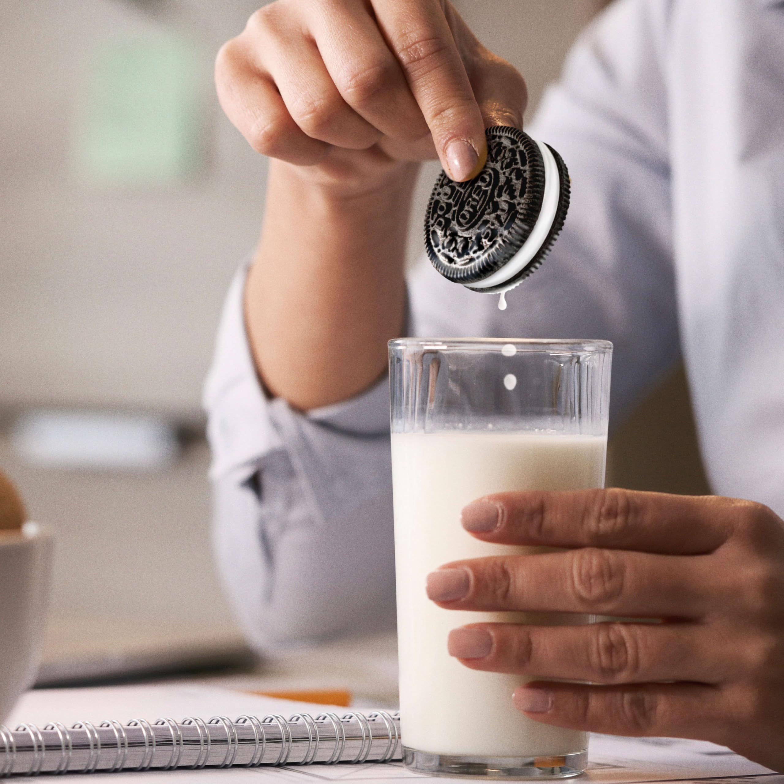 OREO dessert idea: cheesecake mix-in for extra texture.