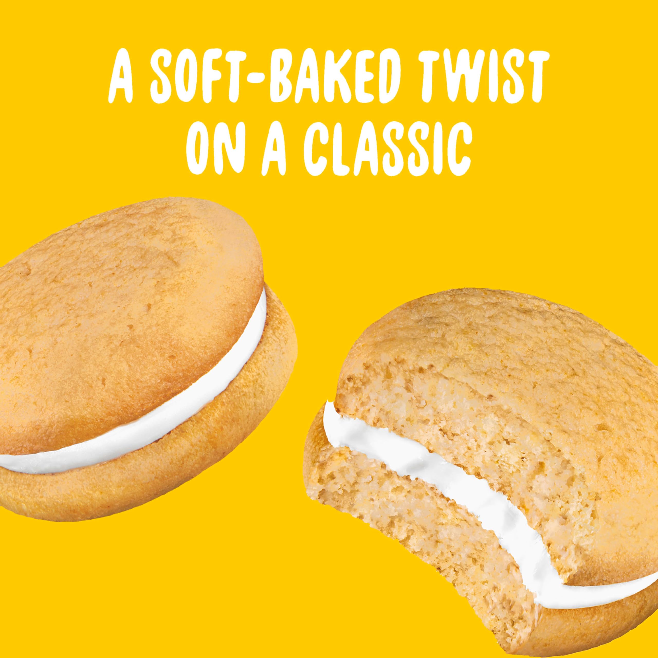 OREO Golden Cakesters on-the-go snack ready for travel or commute