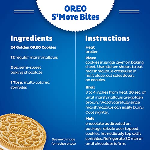 OREO Golden cookies inspire dessert ideas and toppings