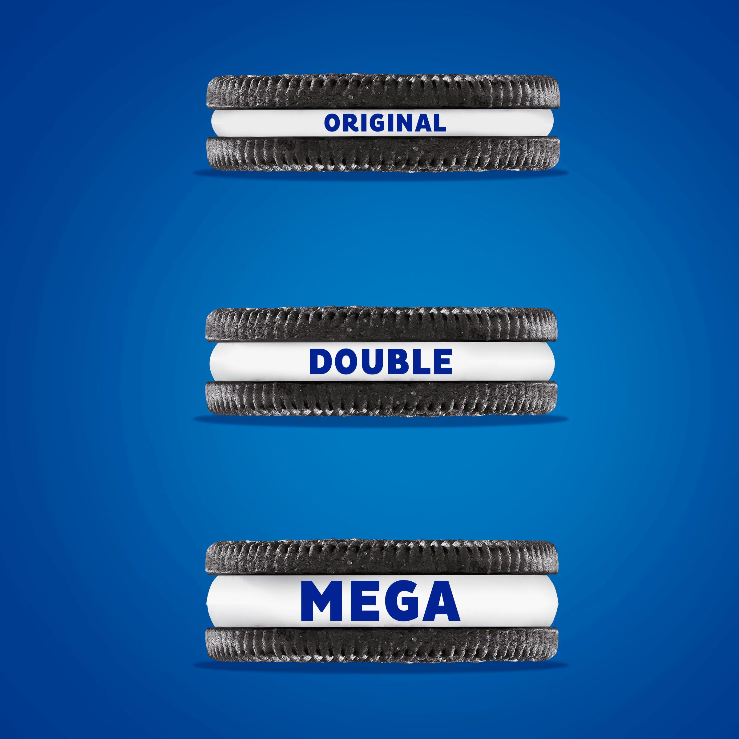 OREO Mega Stuf resealable-pouch keeps freshness for on-the-go snacking.