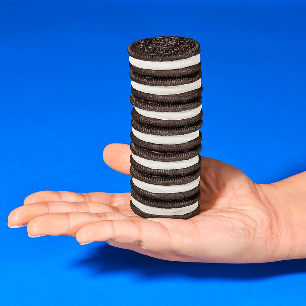 OREO Mega Stuf twist-lick-dunk moment emphasizes playful cookie rituals.