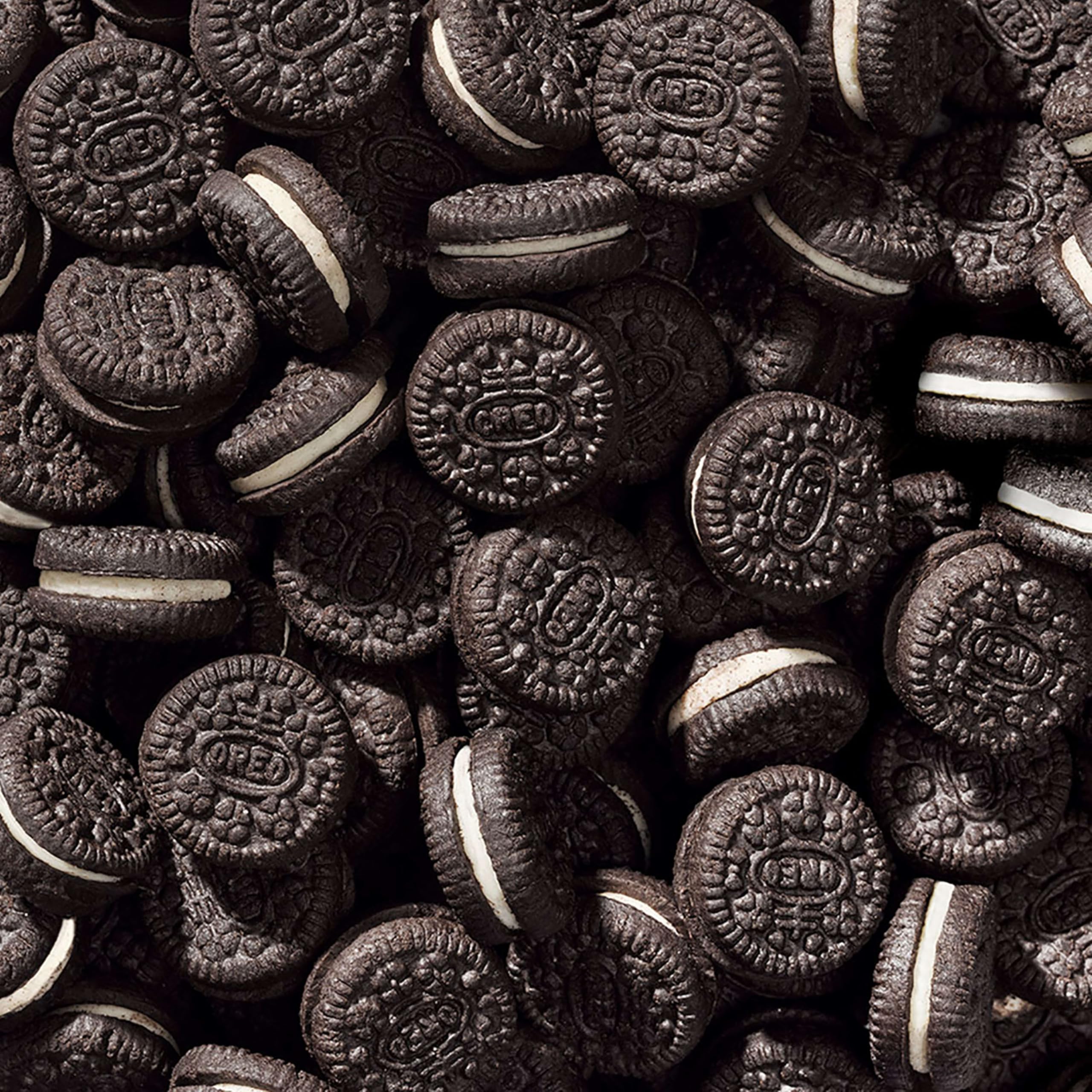 OREO Minis crumble topping for cupcakes and desserts.