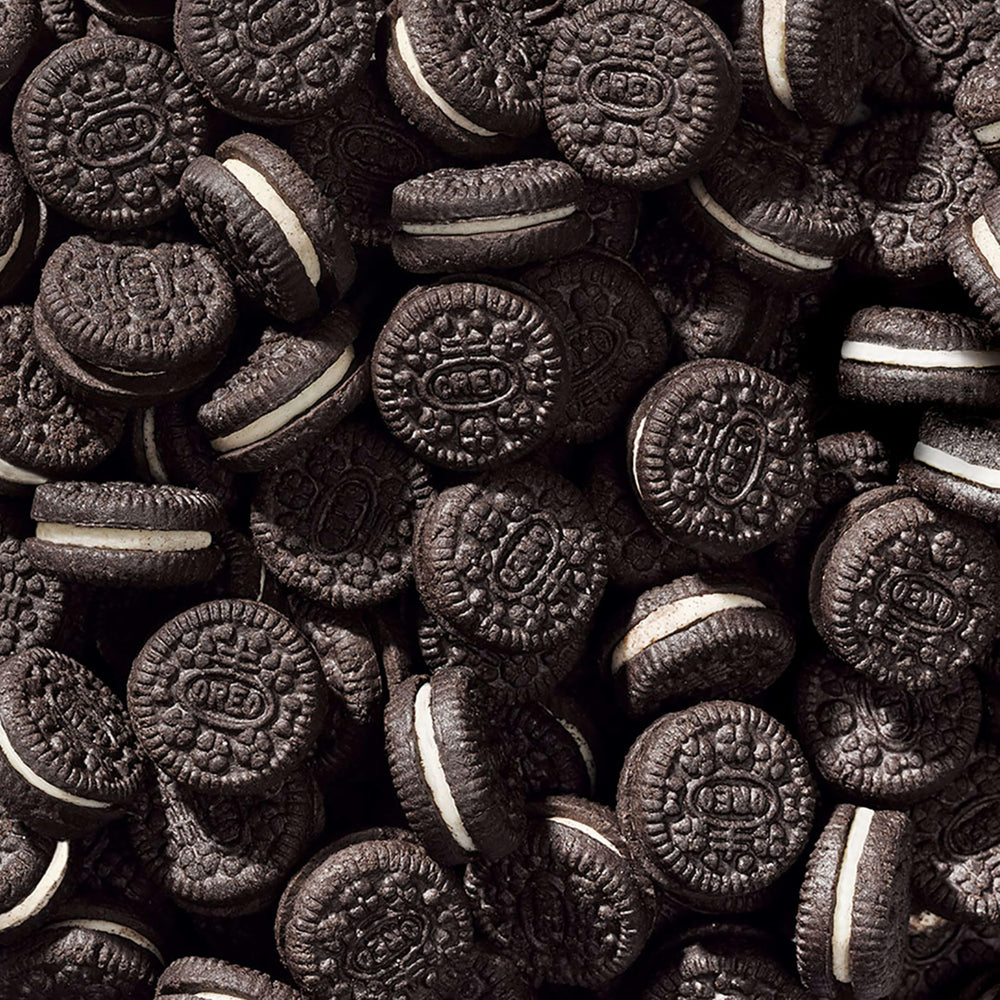 OREO Minis crumble topping for cupcakes and desserts.