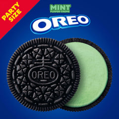 OREO Mint Creme real cocoa wafers with rich chocolate aroma