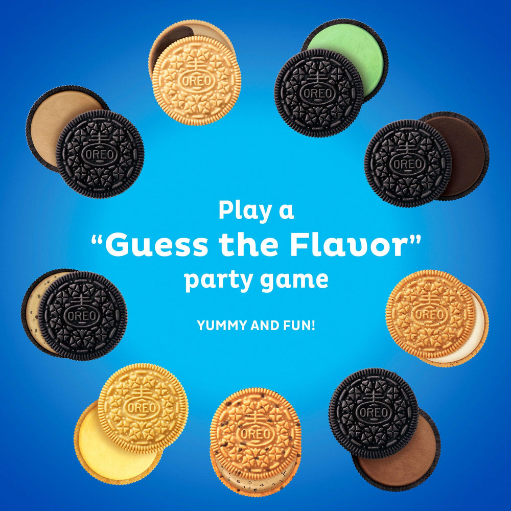 OREO Party Plate Serving highlights a social snack option for gatherings and game nights.