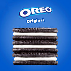 OREO Real Cocoa wafers display rich chocolate texture for a indulgent bite