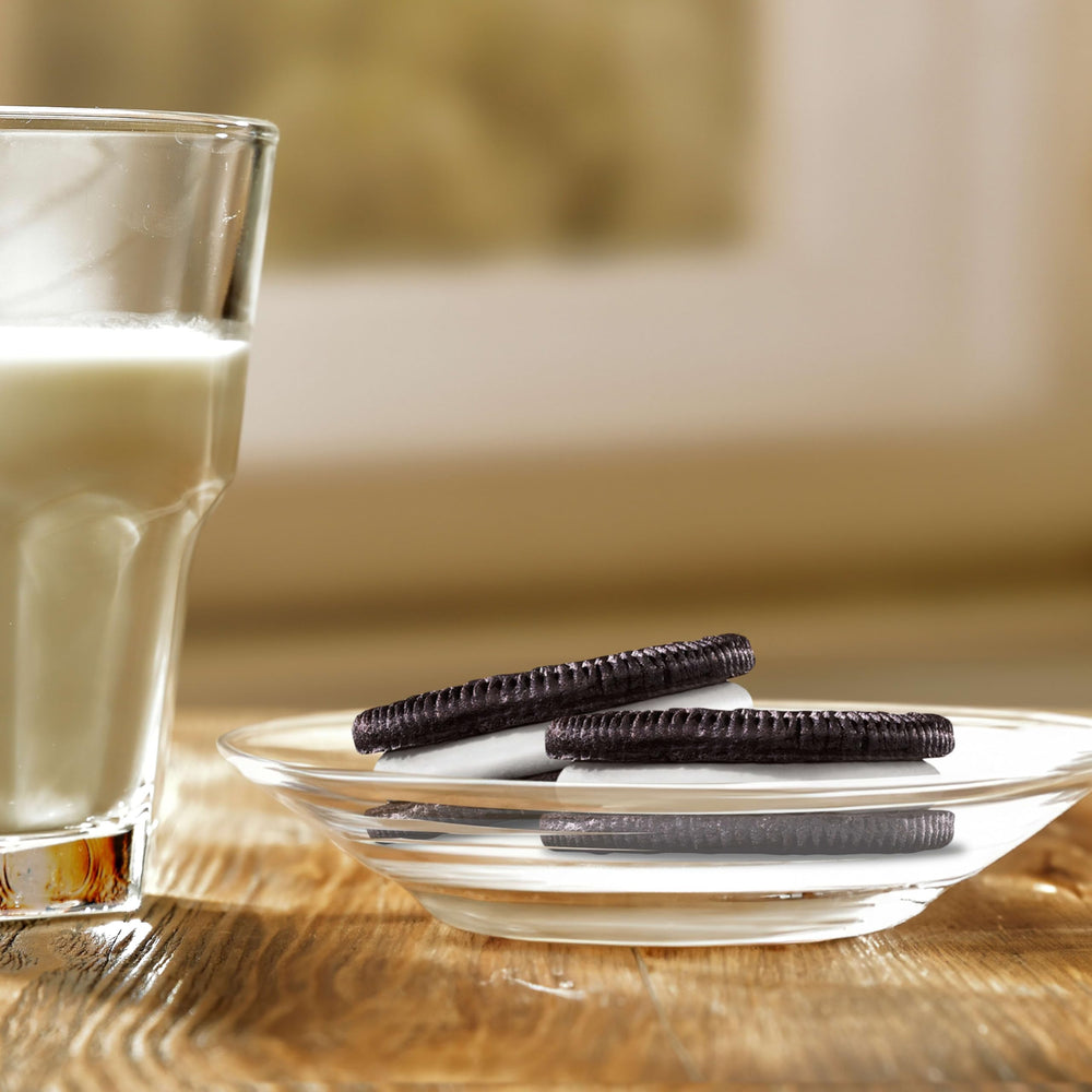 OREO Twist, Lick, Dunk ritual captured for snack time.