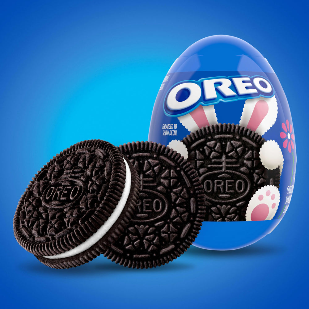 Two cookies per egg illustration showing convenient portions