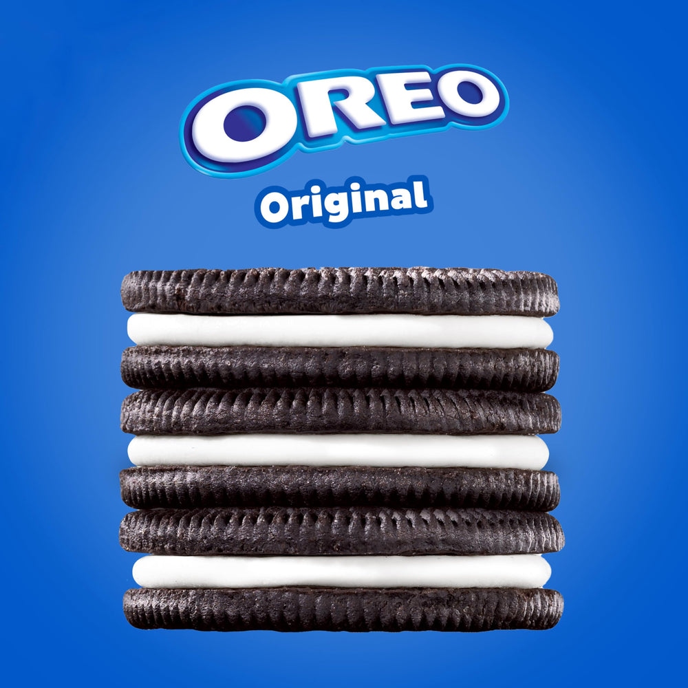 OREO vending machine snippet suggests easy office or breakroom snacking.