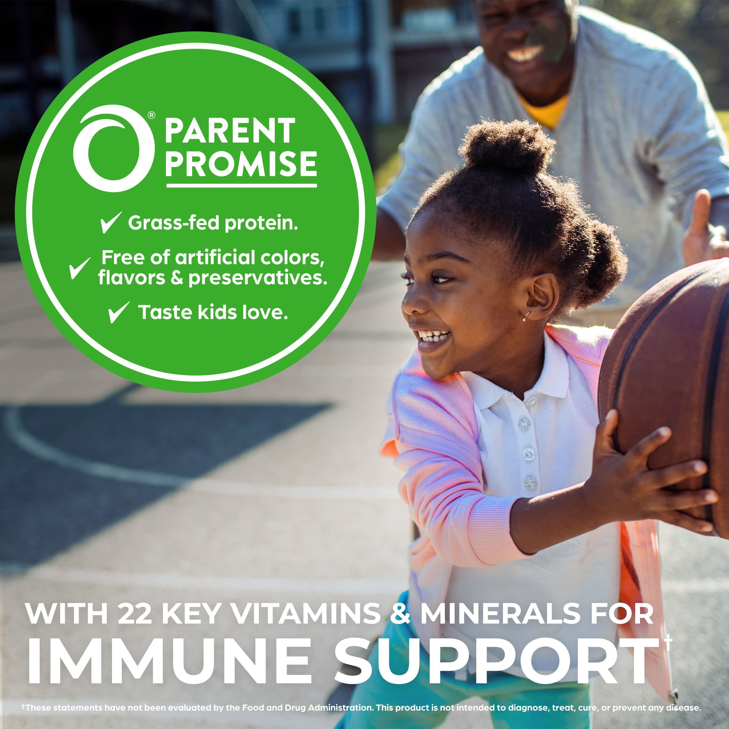 Clean ingredients list with no artificial colors or preservatives.