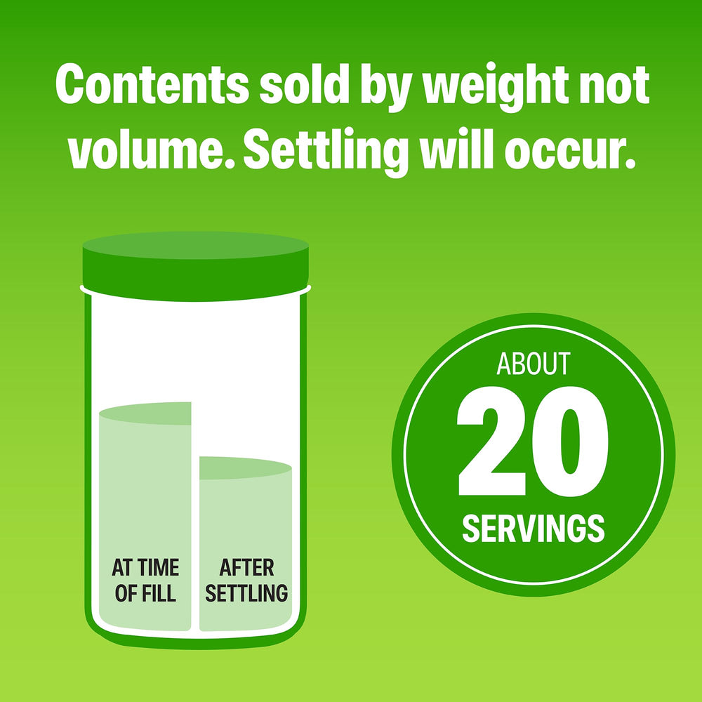 Dissolves easily in water or juice for quick daily use