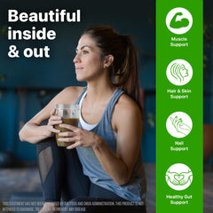 Smoothie-ready Orgain Marine Collagen blends without altering flavor