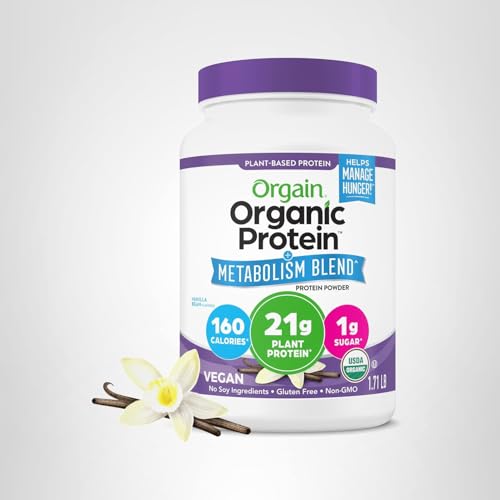 Orgain ready-to-drink shake showcasing convenient protein boost.
