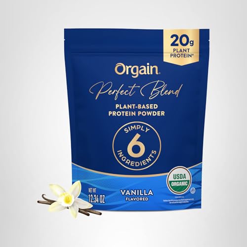 Orgain Perfect Blend-vanilla-smoothie scene illustrating versatile use in smoothies.