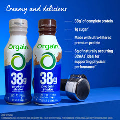 Orgain ready-to-drink bottle for convenient protein fueling anytime