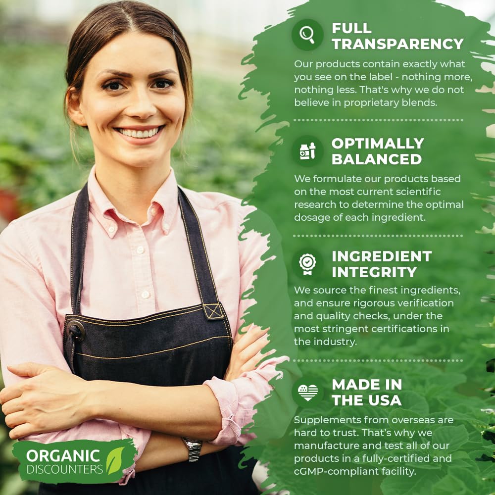 USA-made facility icon for Organic Discounters Milk Thistle production