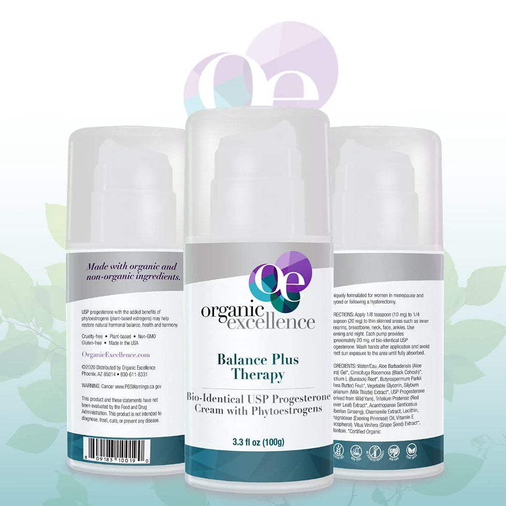 Final shot of Balance Plus Therapy suggesting daily balance support