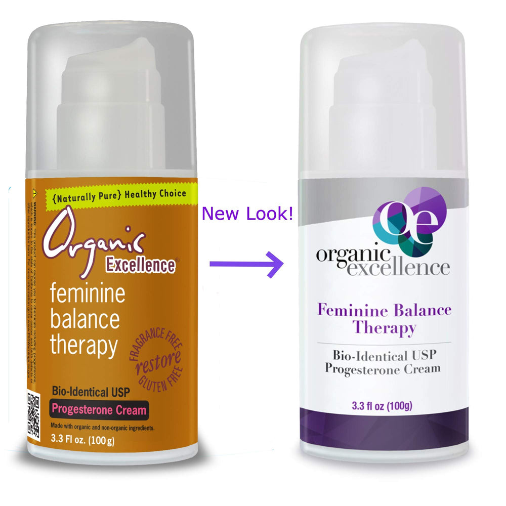 Organic Excellence packaging box emphasizes clean, plant-based formula free from parabens.