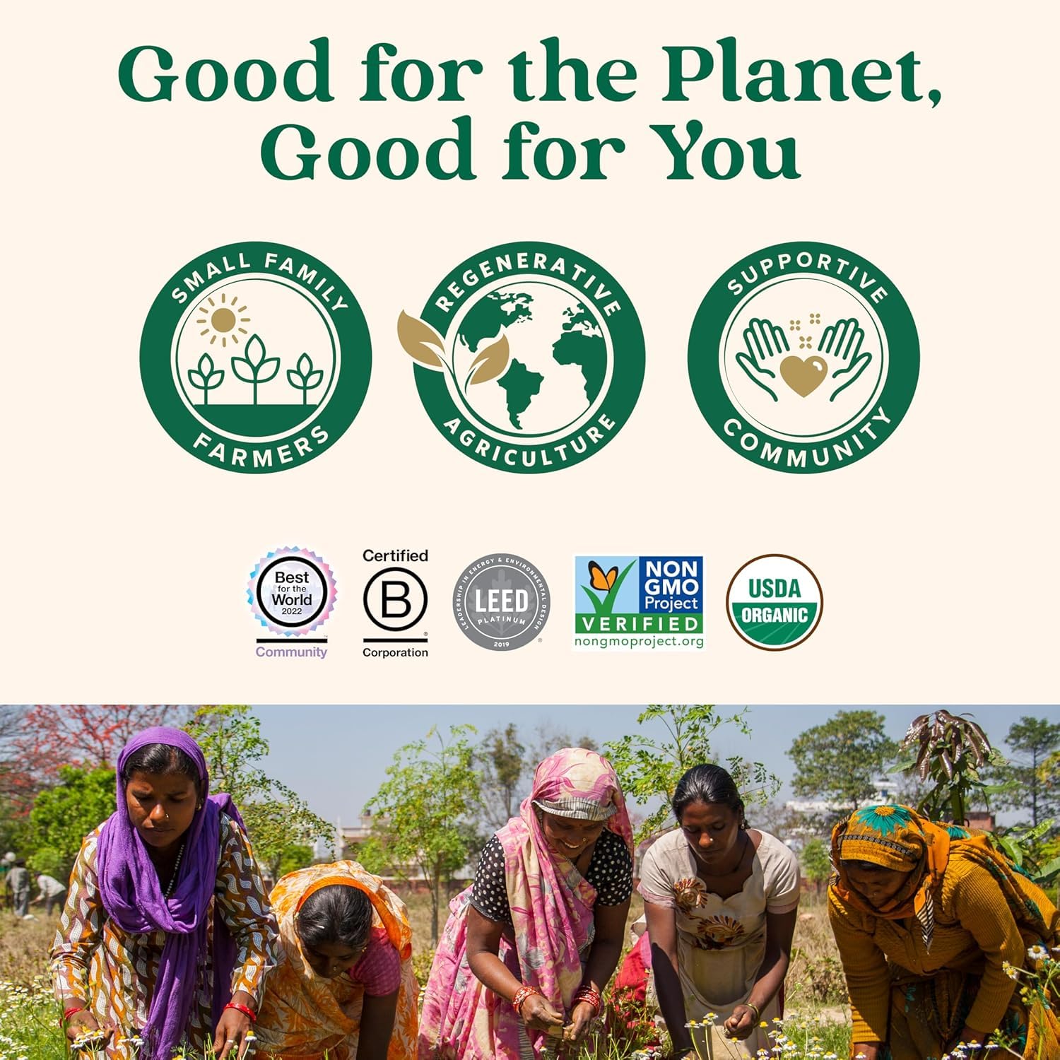 LEED Platinum Organic India manufacturing facility logo