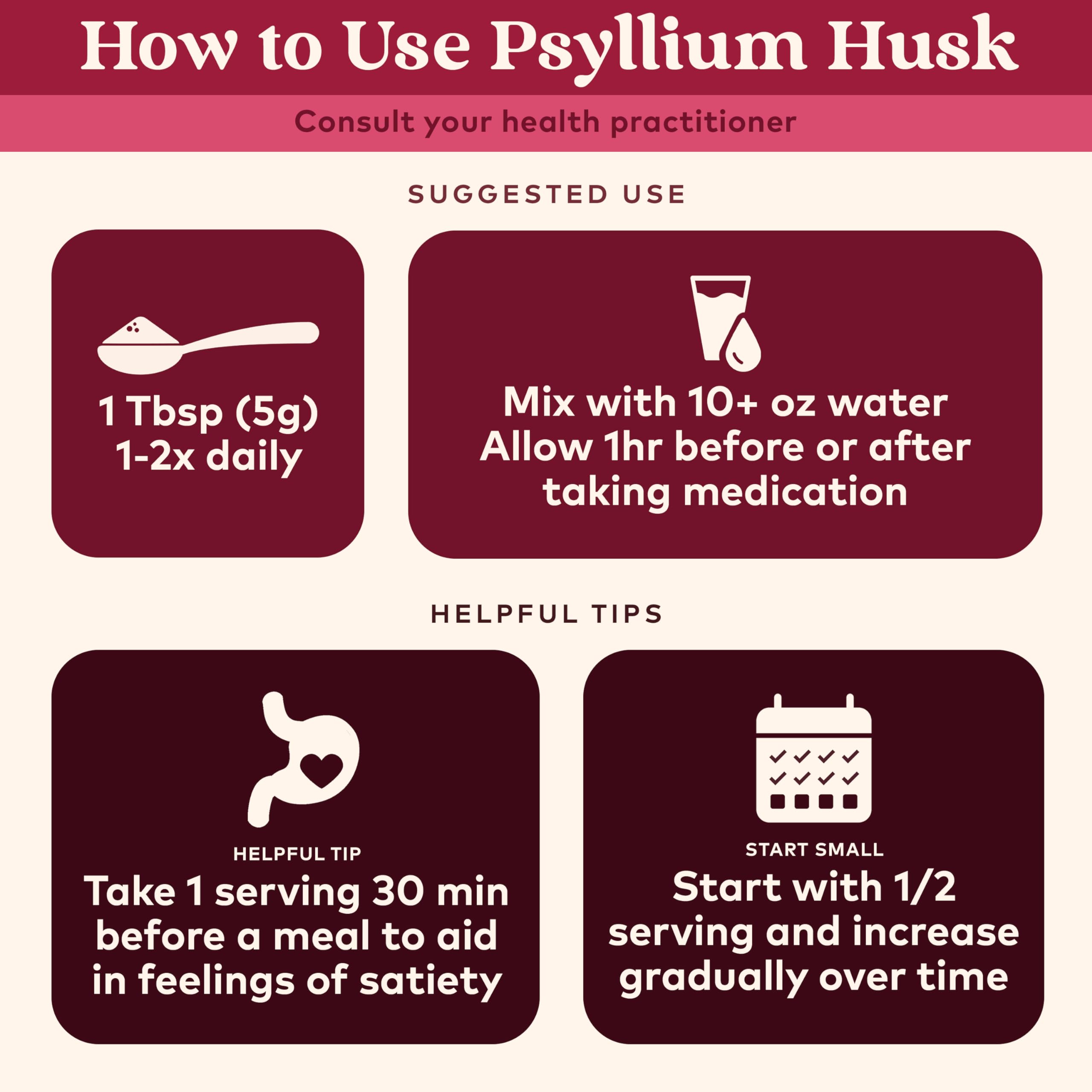 Organic India Psyllium bulk-forming fiber scoop ready to add.