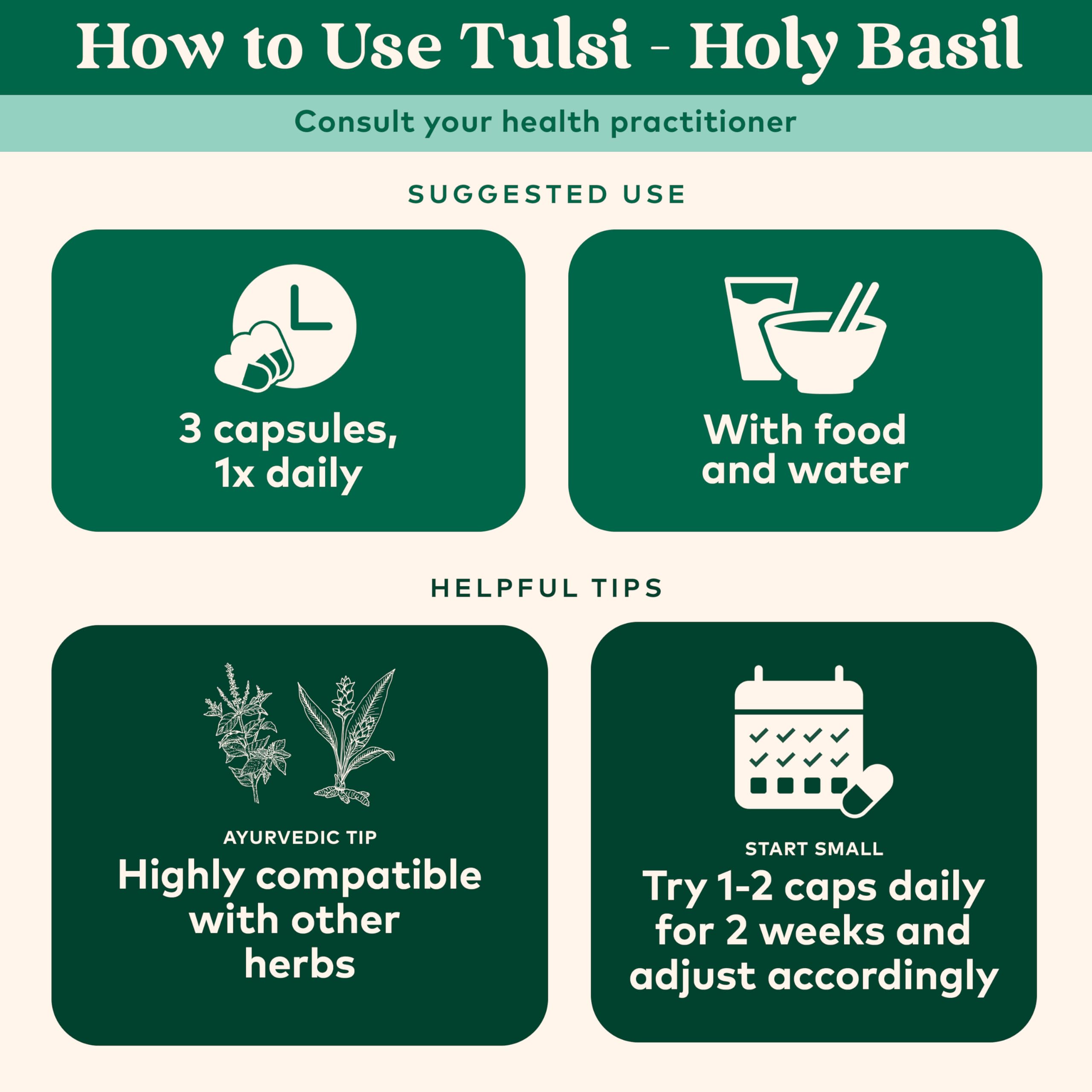 Packaging design of Organic India Tulsi with regenerative sourcing cues