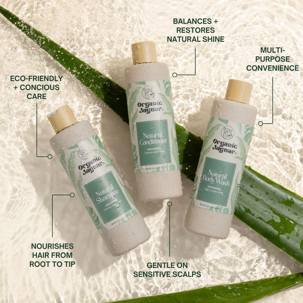 Organic Jaguar shampoo unscented formula for sensitive users
