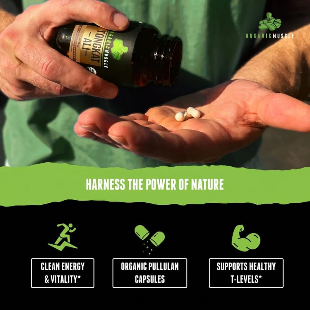 Two capsules per serving image demonstrates easy daily dose for energy support.