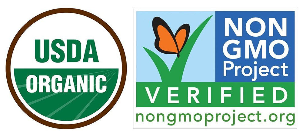 Organic Spice Resource garlic powder with measuring spoon for precise seasoning.
