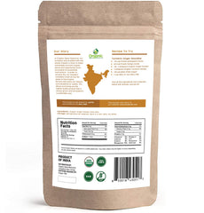 Organic Spice Resource Ginger Powder raw granules convey vibrant aroma ready for flavoring