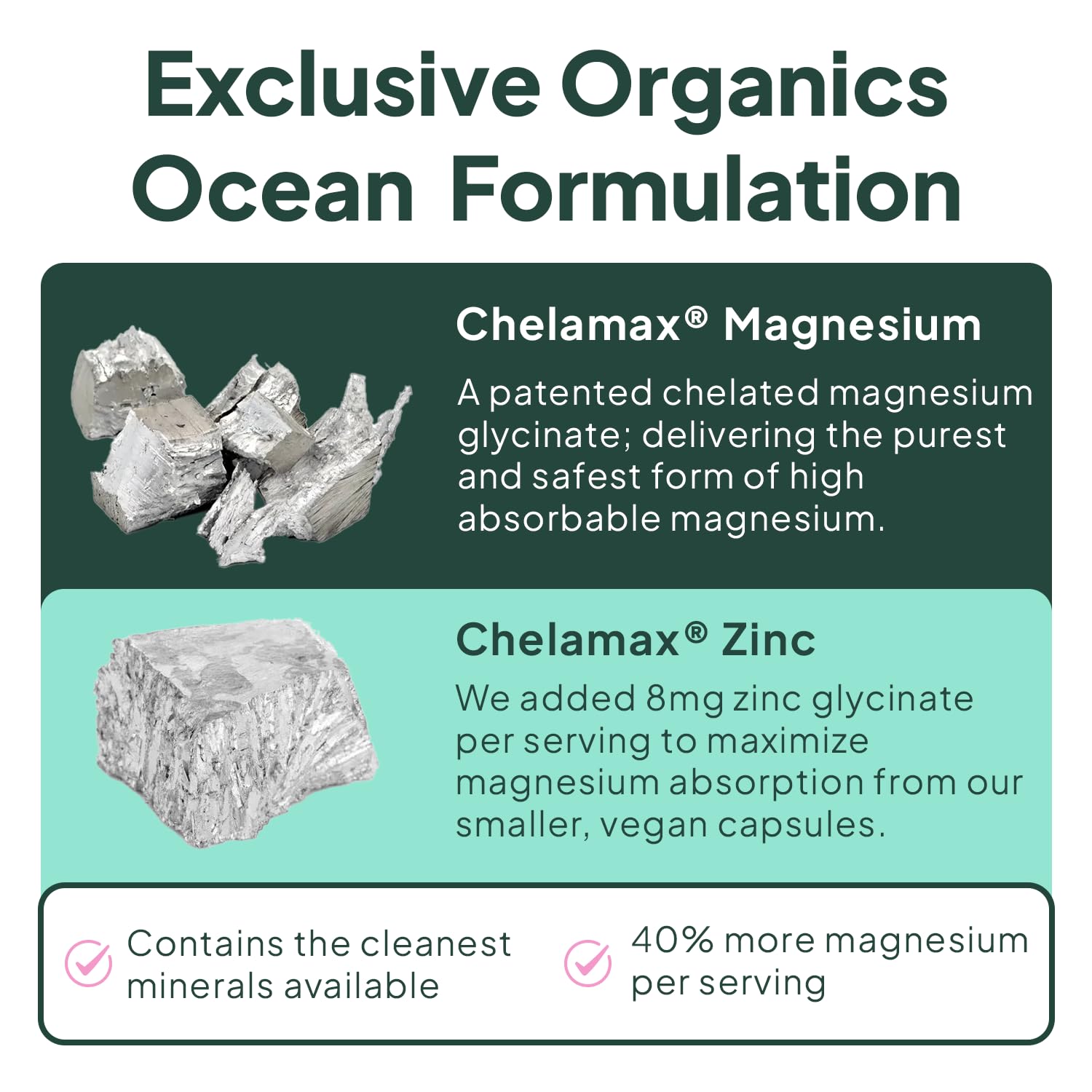Organics Ocean Purity label closeup underscores low-additive, easy-digest formulation.