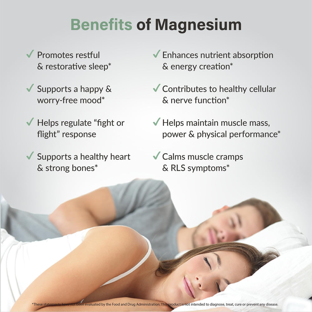 Organixx magnesium 7-forms icons illustrate diverse absorption pathways.