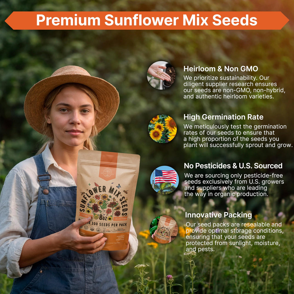 Organo Republic seeds packaged in a Florida facility for freshness.