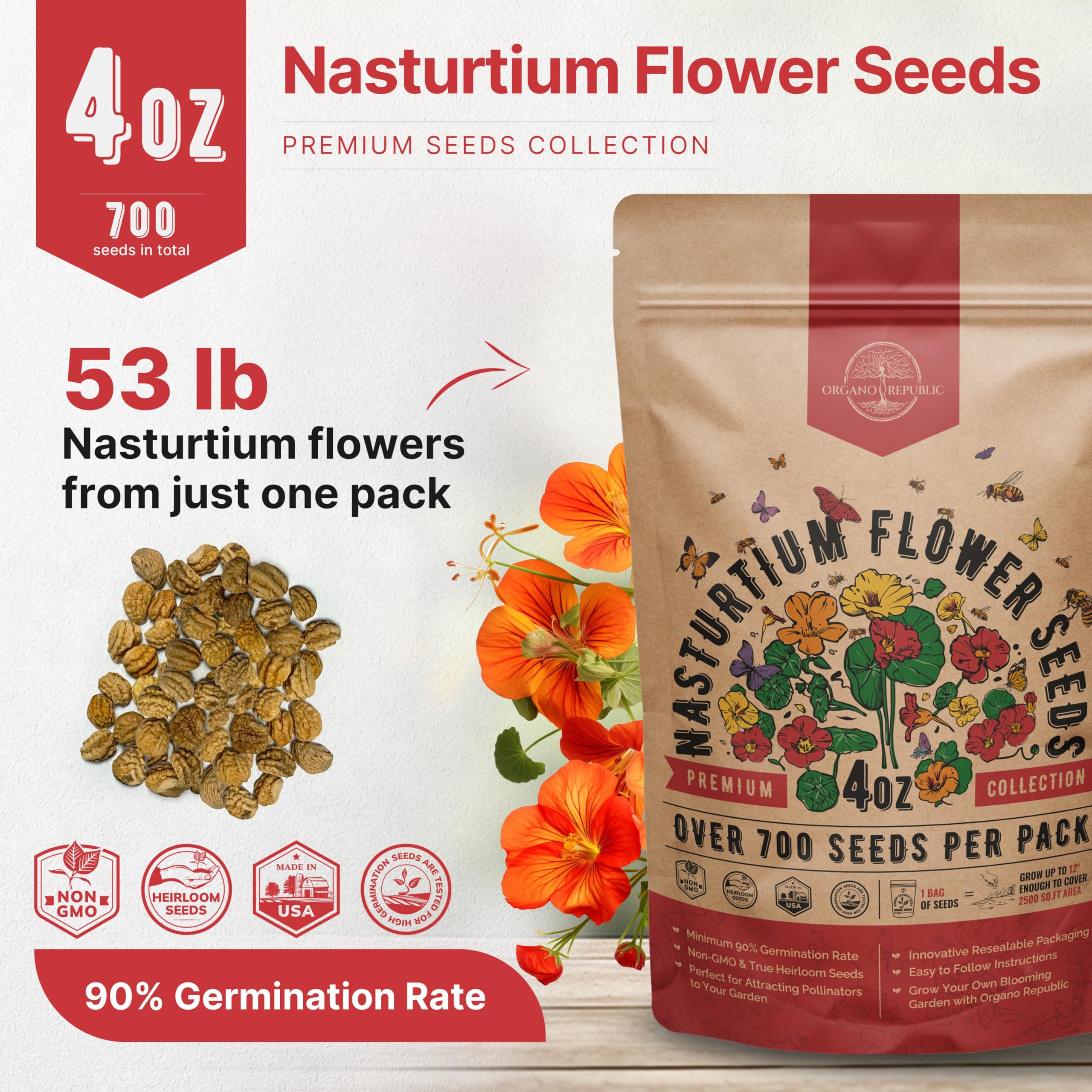 QR code on seed bag links to online growing guide