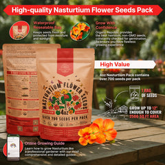 Waterproof seed bag preserves seed viability and moisture resistance