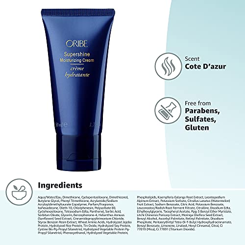 Oribe Supershine light-hold finish suitable for versatile looks