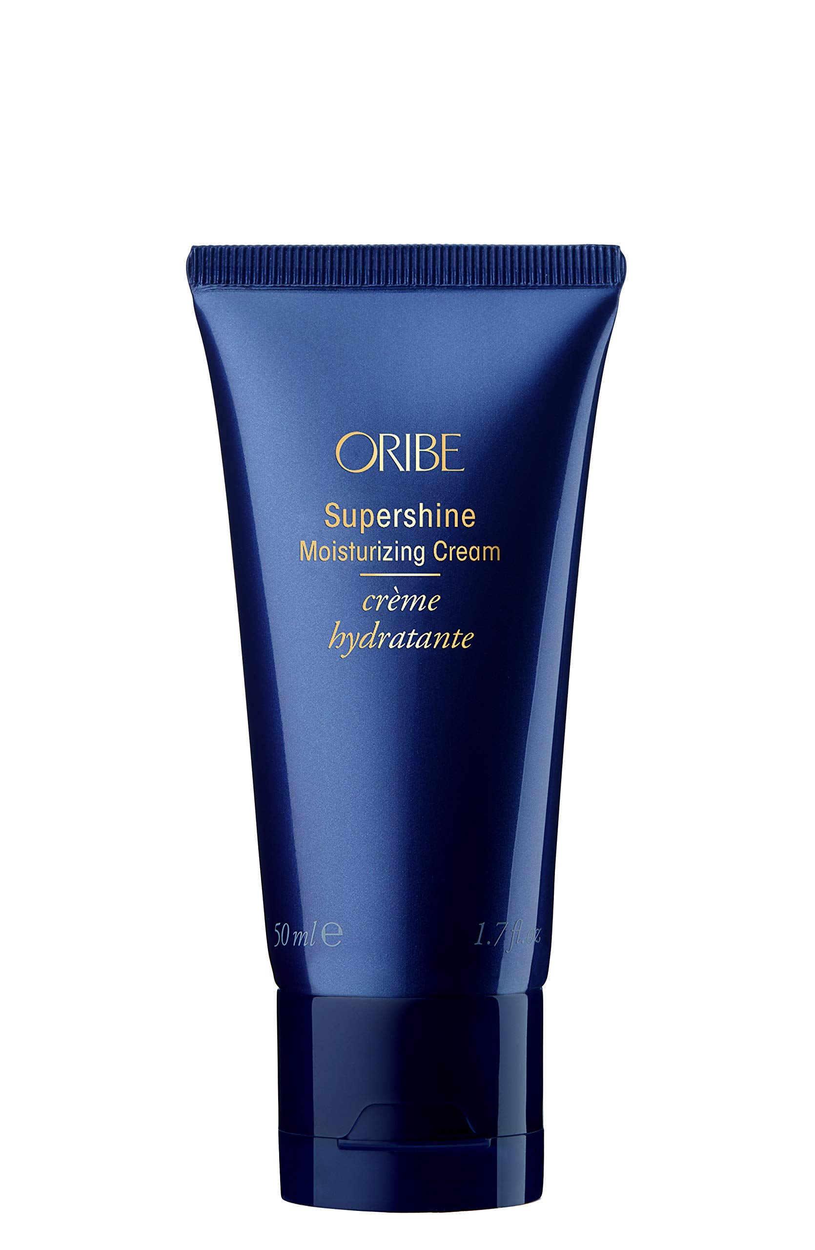 Oribe Supershine travel-size bottle front showing premium conditioning