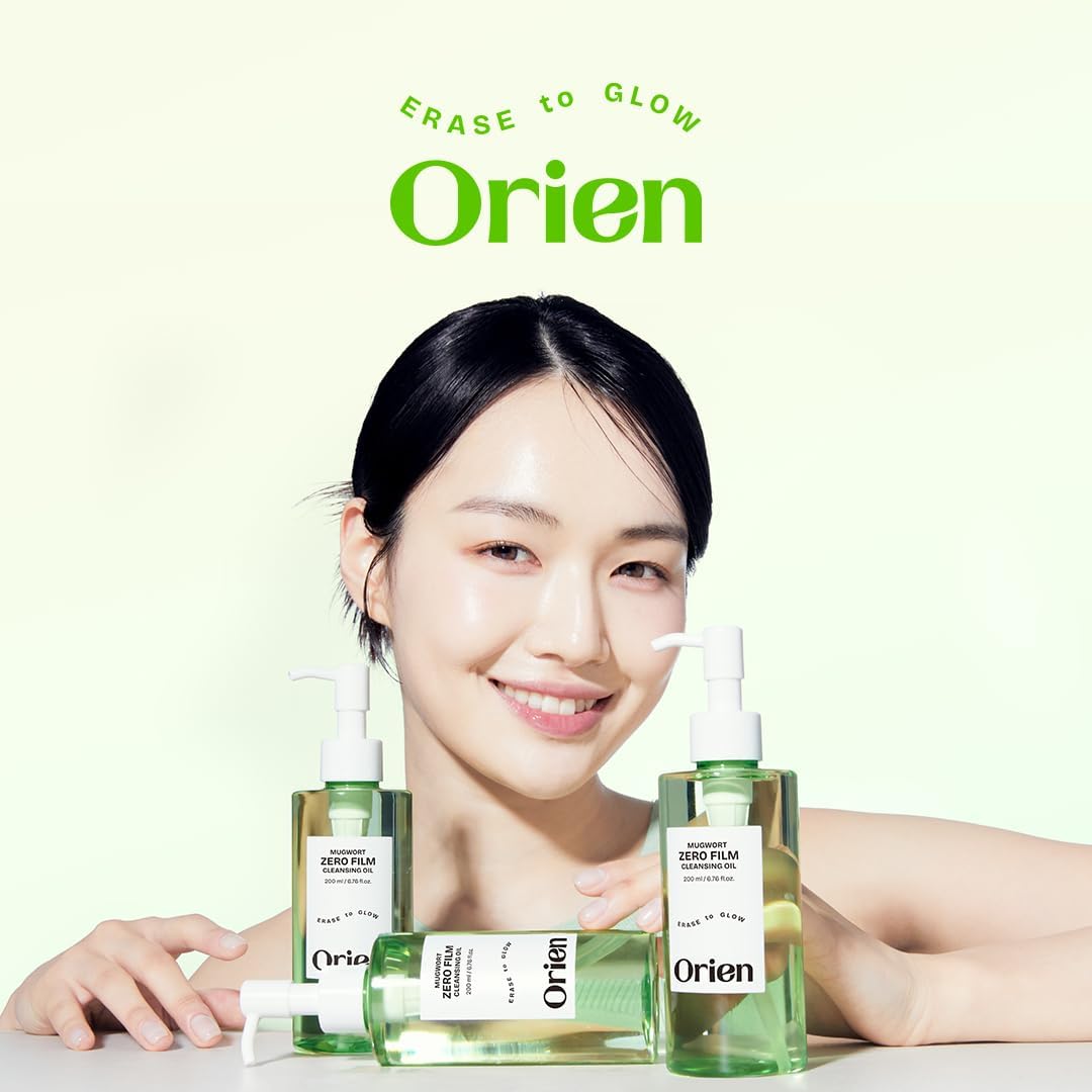 Orien Mugwort Zero Film Cleansing Oil vegan hypoallergenic formulation