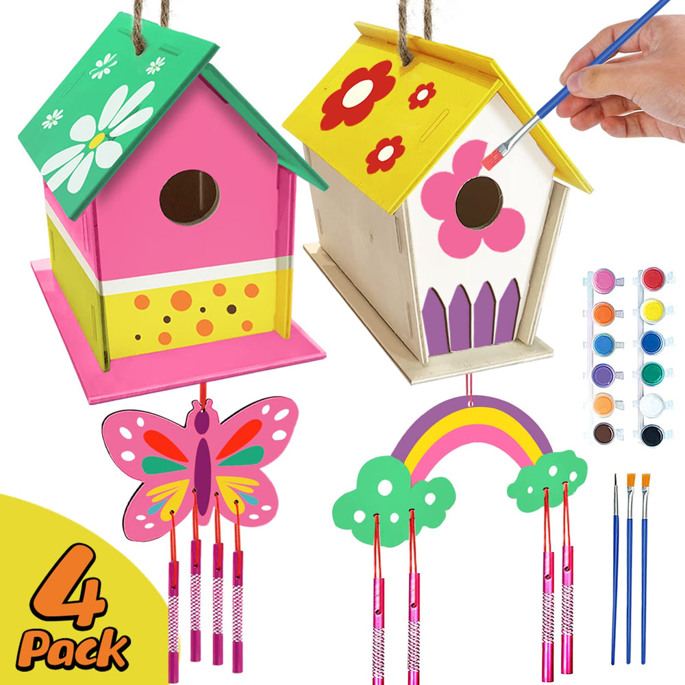 Oriental Cherry wind chime kit: create soothing outdoor decor.