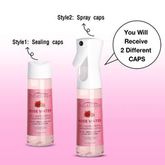 Orientfashion spray application on locs demonstrates quick moisture and scalp refresh.