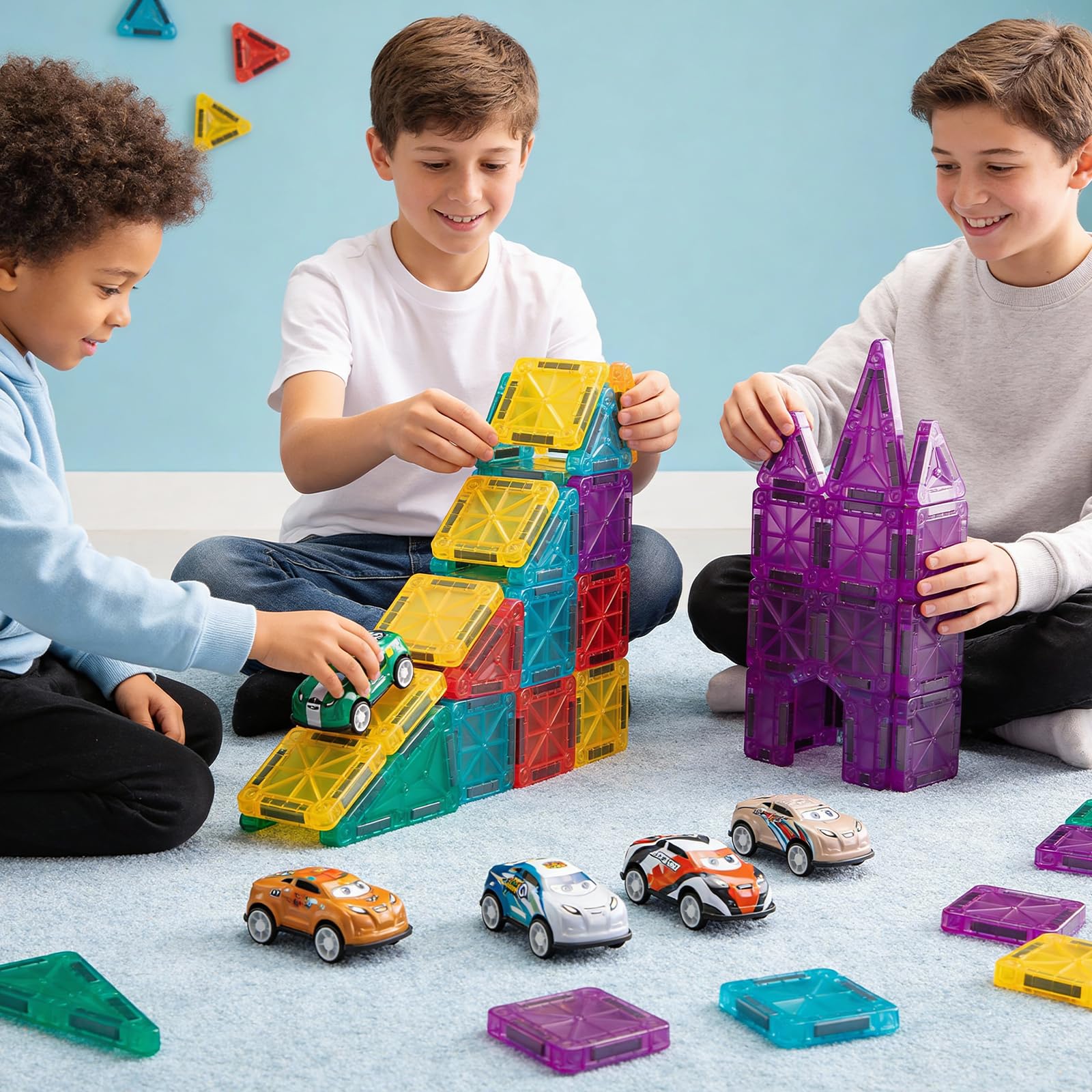 OrientFire square tiles reinforce pattern recognition and stable stacking