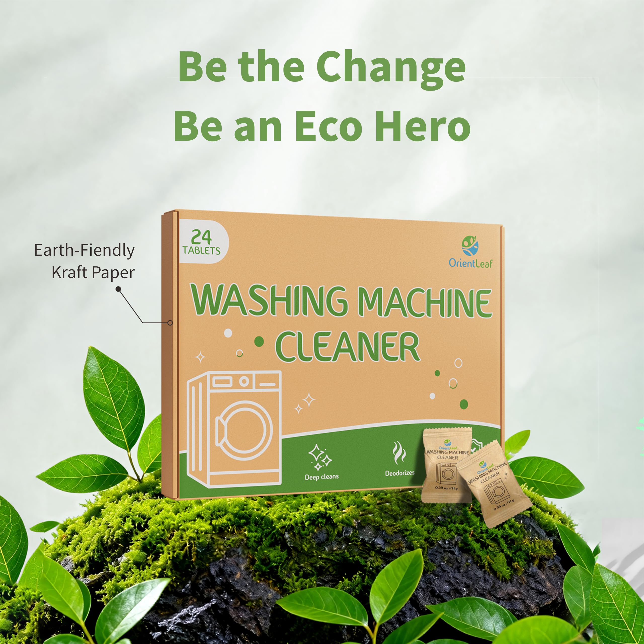 Orientleaf ready-to-use cleaning tablets simplify at-home maintenance
